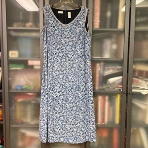 Elizabeth Arden Blue Floral Dress